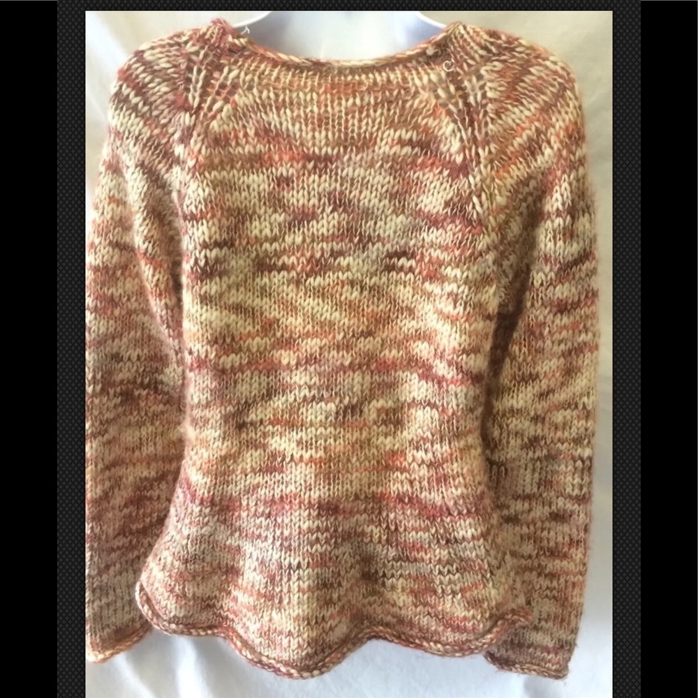 SLEEPING ON SNOW Anthropologie Marled Chunky Wool - Picture 5 of 8
